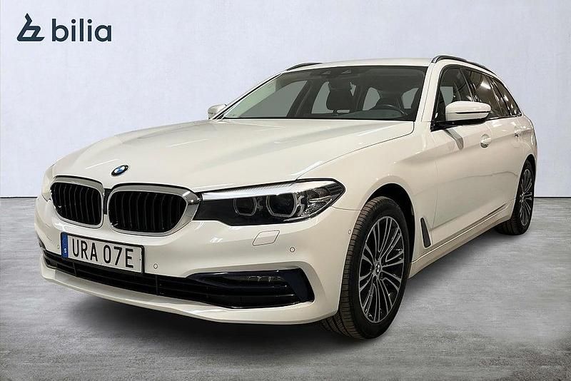Begagnad BMW 520 Sport Line 190 HK (139 kW) 2020 Vit Kombi