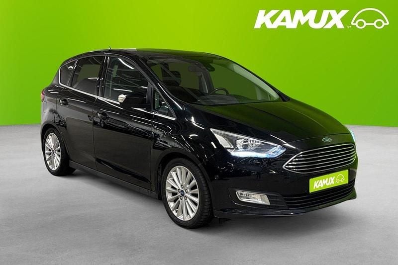Svart Begagnad 2015 Ford C-MAX Minibuss | 139 800 kr (Dyr) - Bild 1/4