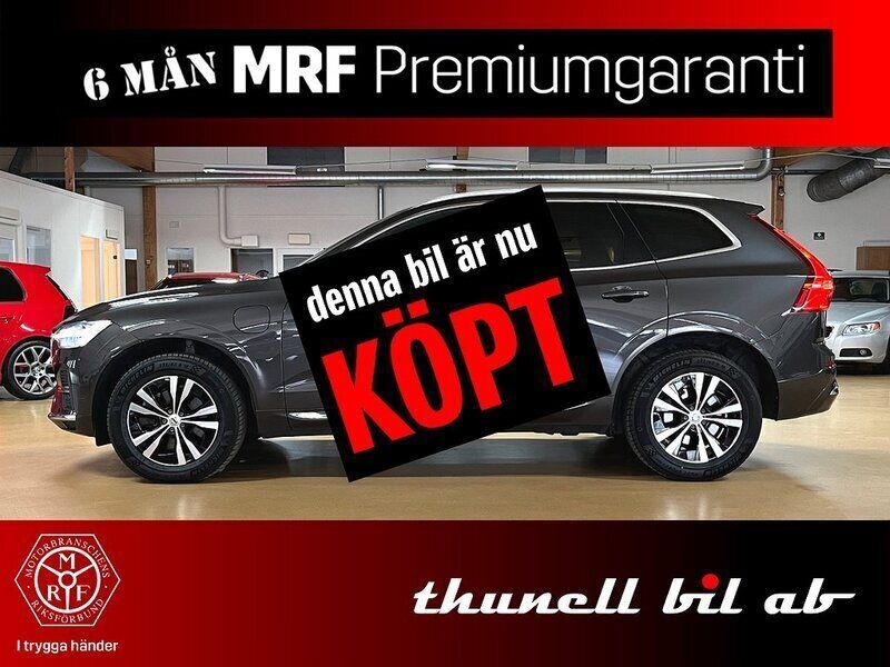 Grå Begagnad 2021 Volvo XC60 Inscription SUV | 389 500 kr (Bra pris) - Bild 1/2