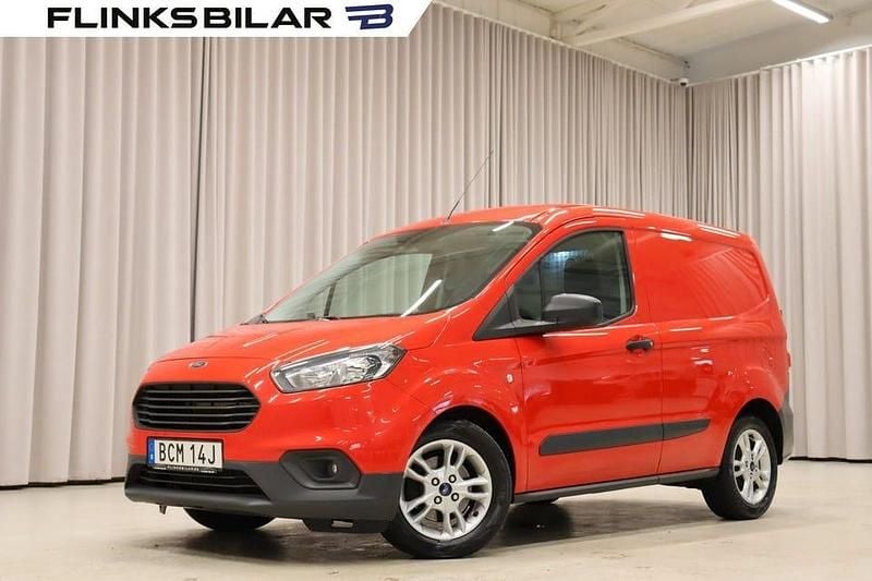 Röd Begagnad 2021 Ford Transit Van | 99 900 kr (Marknadspris) - Bild 1/4