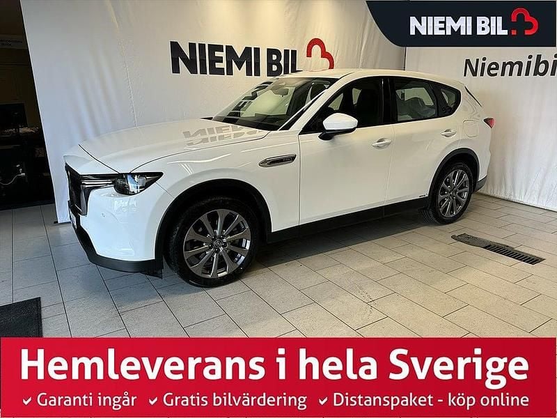 Vit Begagnad 2022 Mazda CX-60 SUV | 432 900 kr (Lite dyr) - Bild 1/3