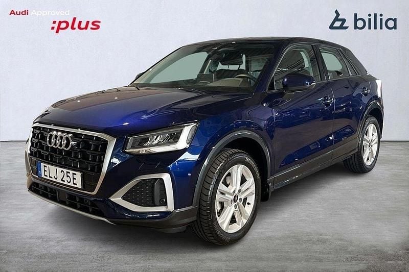 Blå Begagnad 2024 Audi Q2 Advanced Plus SUV | 289 000 kr (Marknadspris) - Bild 1/3