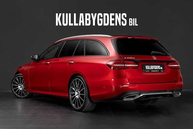 Begagnad Mercedes E220 AMG 194 HK (142 kW) 2021 Röd Kombi