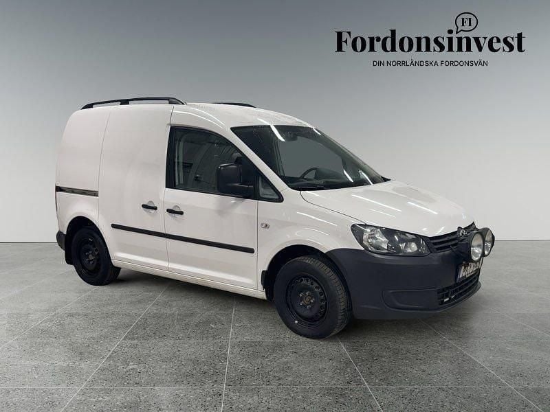 Vit Begagnad 2015 VW Caddy Minibuss | 99 900 kr (Dyr) - Bild 1/4