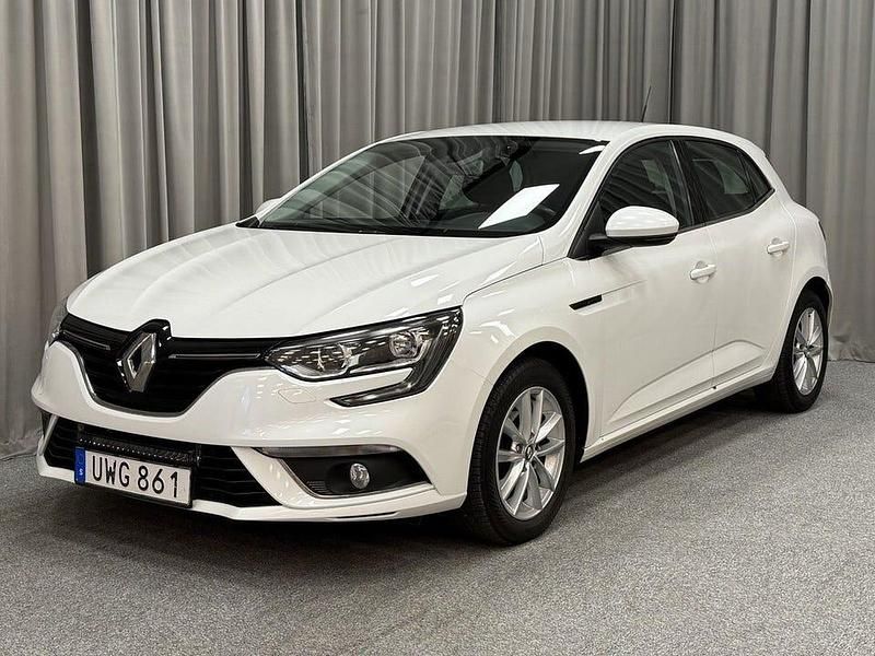 Vit Begagnad 2017 Renault Mégane IV Zen Halvkombi | 79 900 kr (Marknadspris) - Bild 1/4