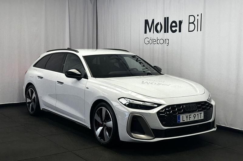 Vit (glaciärvit metallic) Ny 2025 Audi A5 Edition .1 Sportkupé | 796 000 kr - Bild 1/4