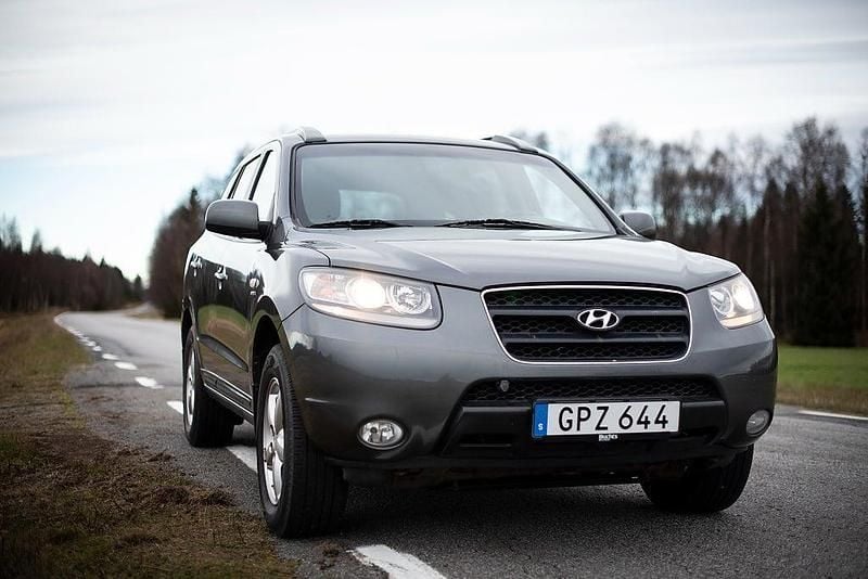 Silver Begagnad 2007 Hyundai Santa Fe SUV | 69 900 kr - Bild 1/4