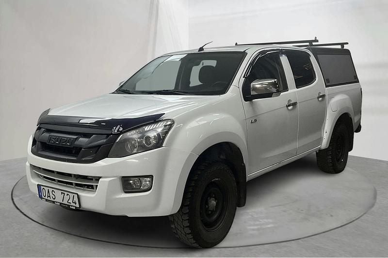 Vit Begagnad 2014 Isuzu D-Max Pickup | 139 000 kr (Superpris) - Bild 1/4