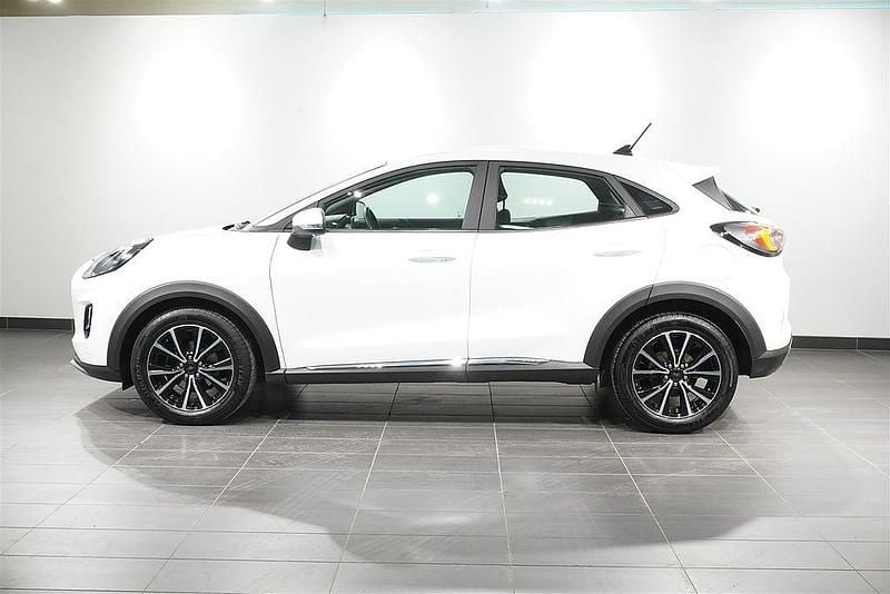Begagnad Ford Puma Titanium 125 HK (91 kW) 2021 Frozen white solid SUV