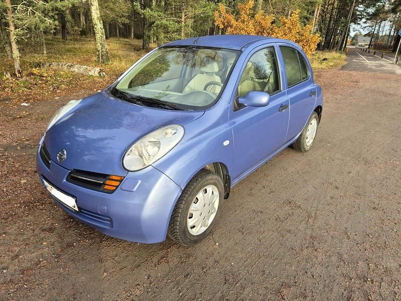 Blå Begagnad 2005 Nissan Micra Halvkombi | 18 900 kr (Bra pris) - Bild 1/4