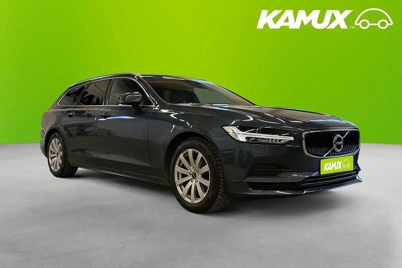 Begagnad Volvo V90 Momentum 190 HK (139 kW) 2019 Blå Kombi