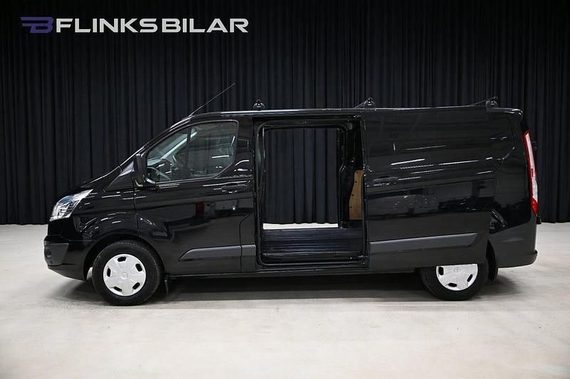 Begagnad Ford Transit Custom 125 HK (91 kW) 2016 Svart metallic