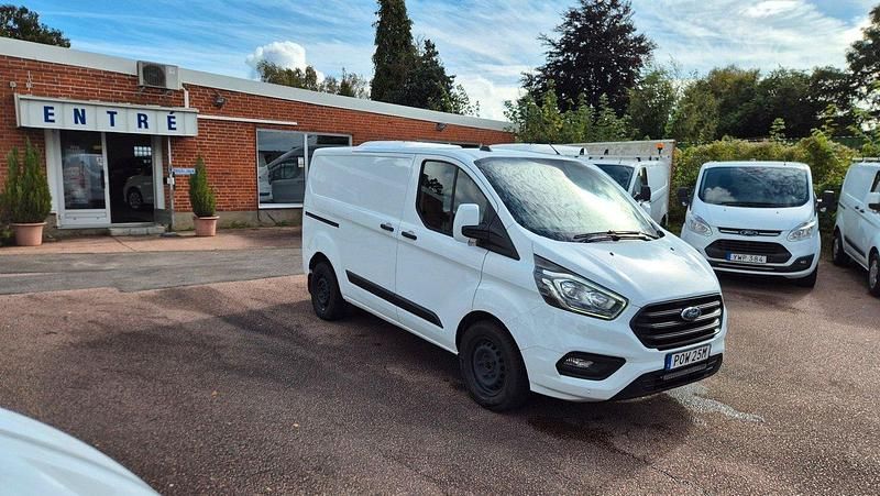 Vit Begagnad 2020 Ford Transit Custom Van | 185 000 kr - Bild 1/4