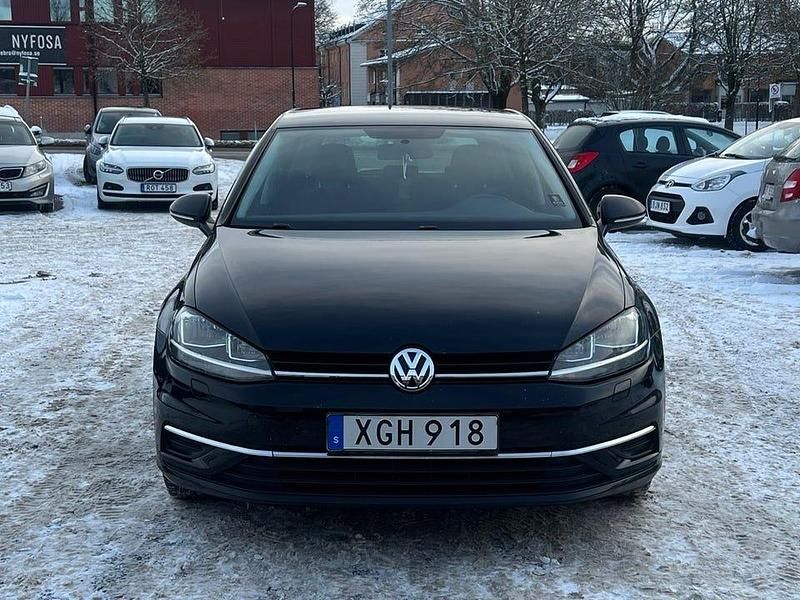 Begagnad VW Golf VII 116 HK (85 kW) 2018 Svart Halvkombi