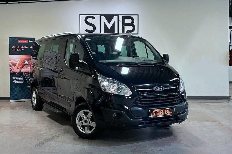 Svart Begagnad 2013 Ford Tourneo Custom Minibuss | 129 900 kr - Bild 1/4