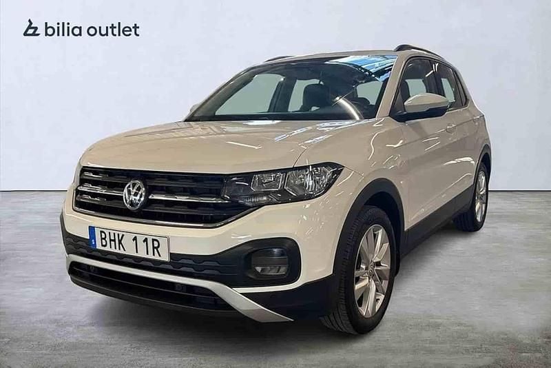 Vit Begagnad 2020 VW T-Cross SUV | 149 900 kr - Bild 1/1