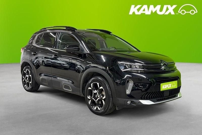 Svart Begagnad 2023 Citroën C5 Aircross PureTech SUV | 189 800 kr (Bra pris) - Bild 1/3