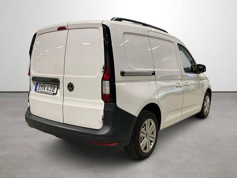 Begagnad VW Caddy 122 HK (89 kW) 2022 Vit Minibuss