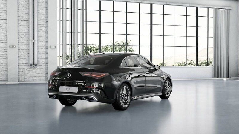 Ny Mercedes CLA250e AMG 272 HK (200 kW) 2025 Svart Sedan