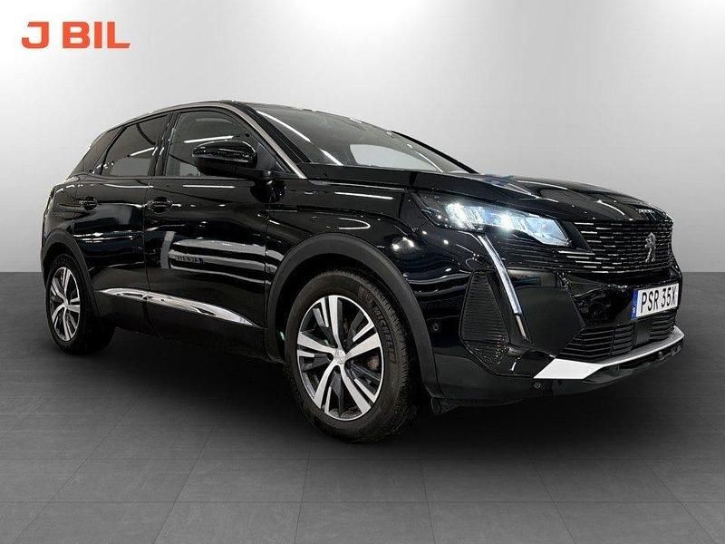 Begagnad Peugeot 3008 Allure 131 HK (96 kW) 2021 Svart SUV