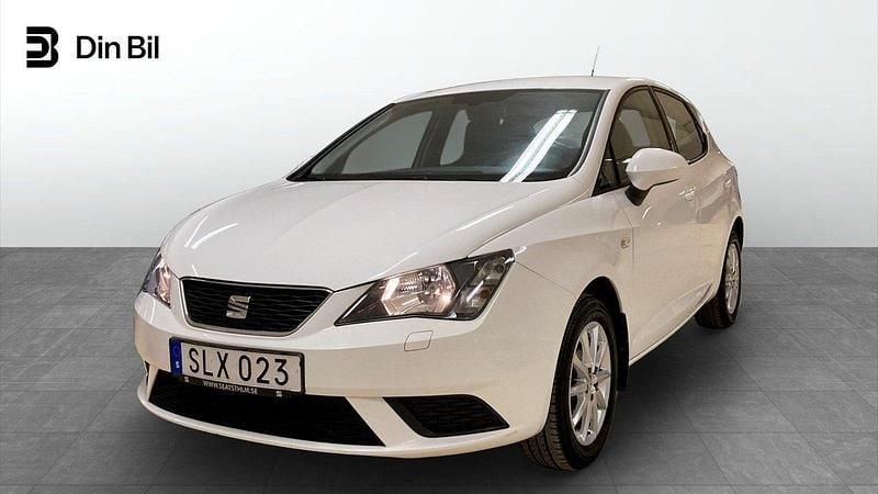 Vit Begagnad 2016 Seat Ibiza Halvkombi | 119 900 kr (Marknadspris) - Bild 1/4