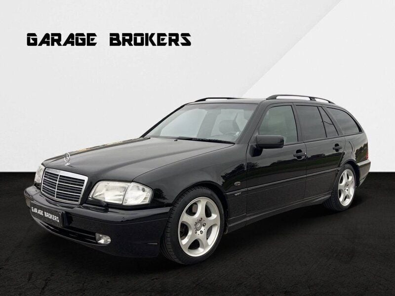 Svart Begagnad 1999 Mercedes C43 AMG AMG Kombi | 134 900 kr - Bild 1/4