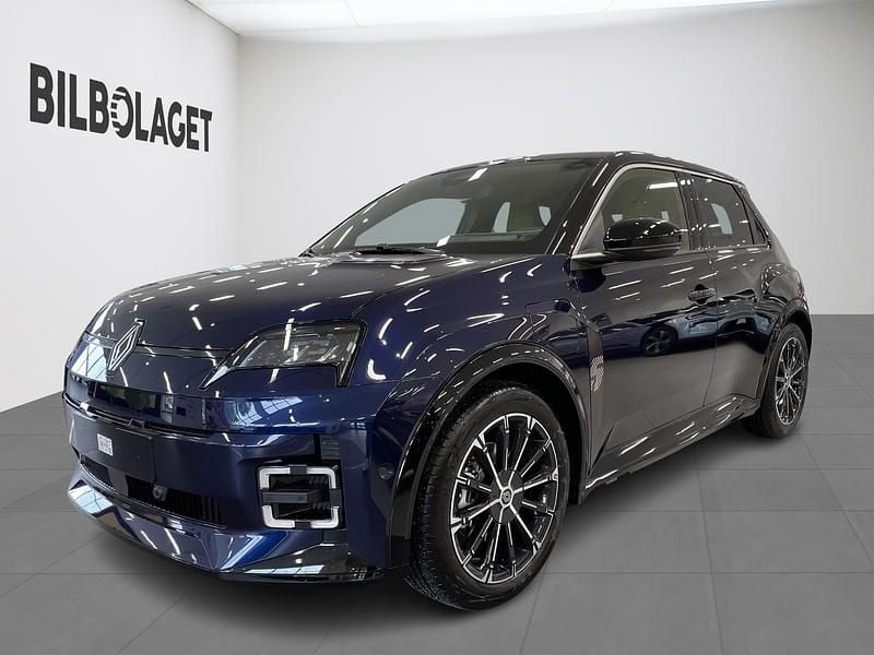 Blå Ny 2025 Renault 5 E-Tech Iconic Halvkombi | 439 600 kr - Bild 1/4