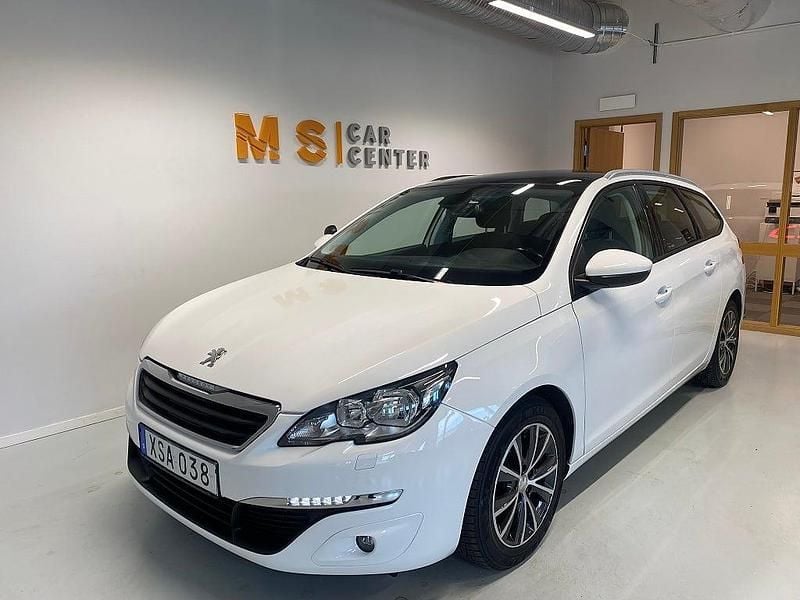 Begagnad Peugeot 308 SW Active 131 HK (96 kW) 2016 Vit Kombi