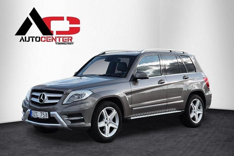 Grå Begagnad 2013 Mercedes GLK220 AMG line SUV | 129 600 kr (Marknadspris) - Bild 1/4