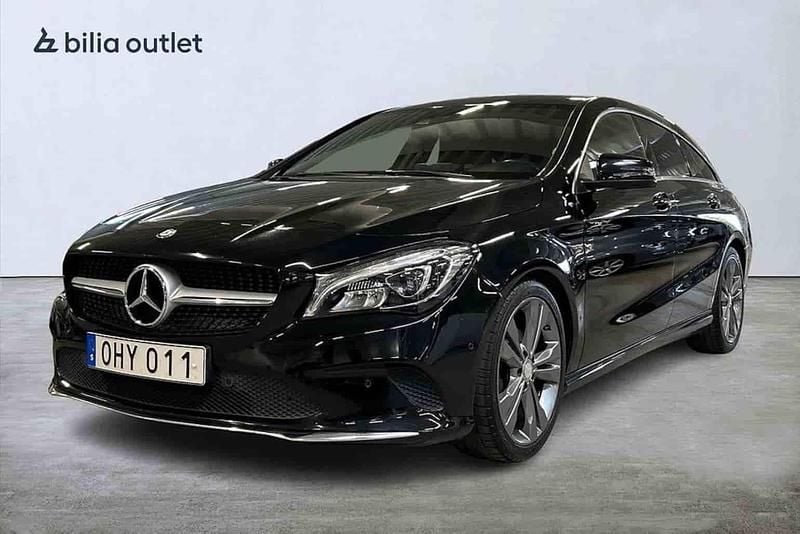 Svart Begagnad 2017 Mercedes CLA200 Shooting Brake Kombi | 199 900 kr (Marknadspris) - Bild 1/1