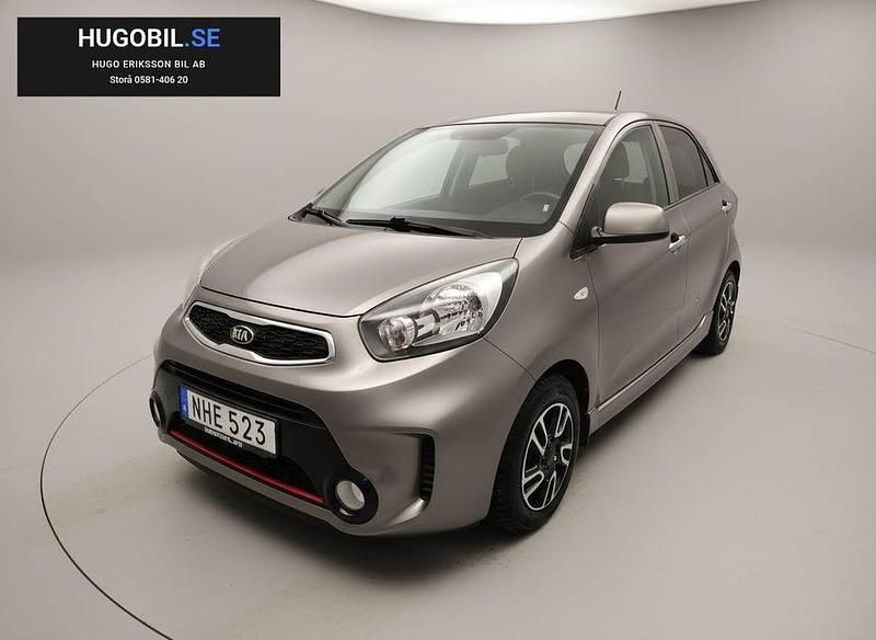 Grå Begagnad 2016 Kia Picanto Halvkombi | 79 500 kr (Marknadspris) - Bild 1/4