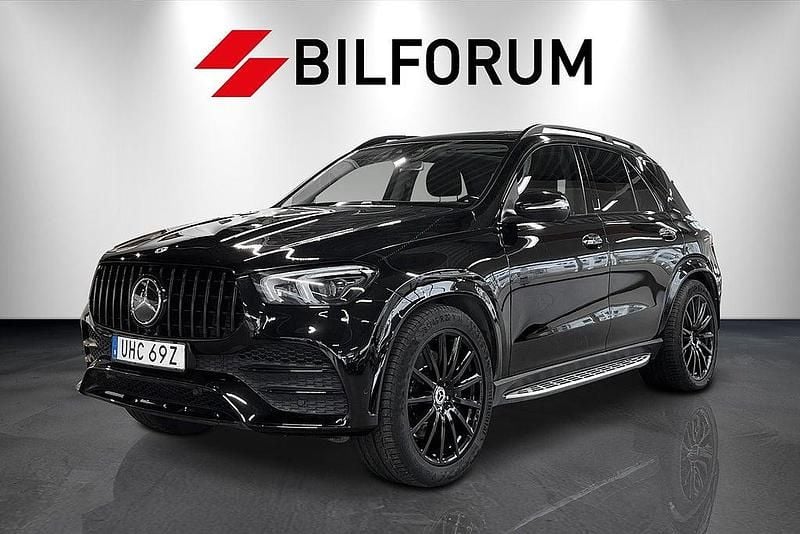 Svart Begagnad 2019 Mercedes GLE450 AMG AMG SUV | 514 900 kr - Bild 1/4
