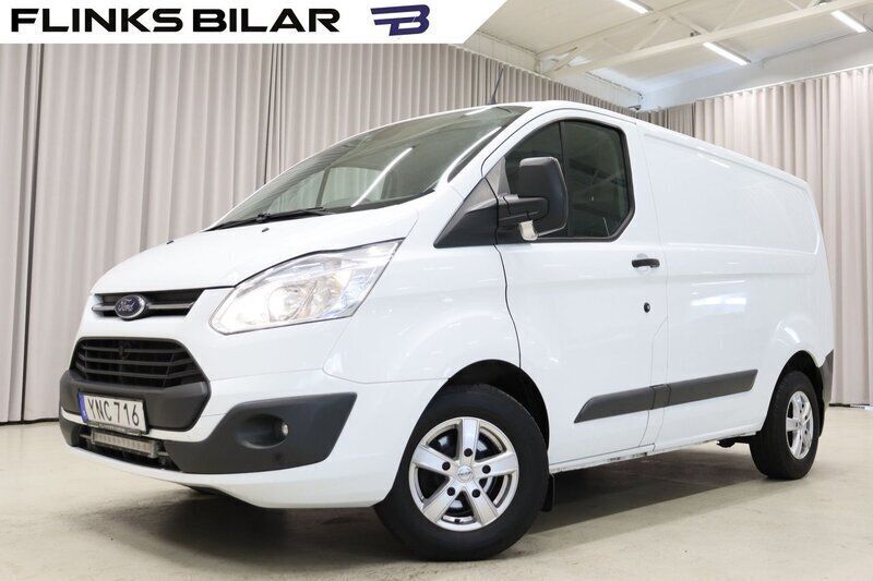 Vit (frozen white) Begagnad 2018 Ford Transit Custom Van | 139 900 kr (Superpris) - Bild 1/4