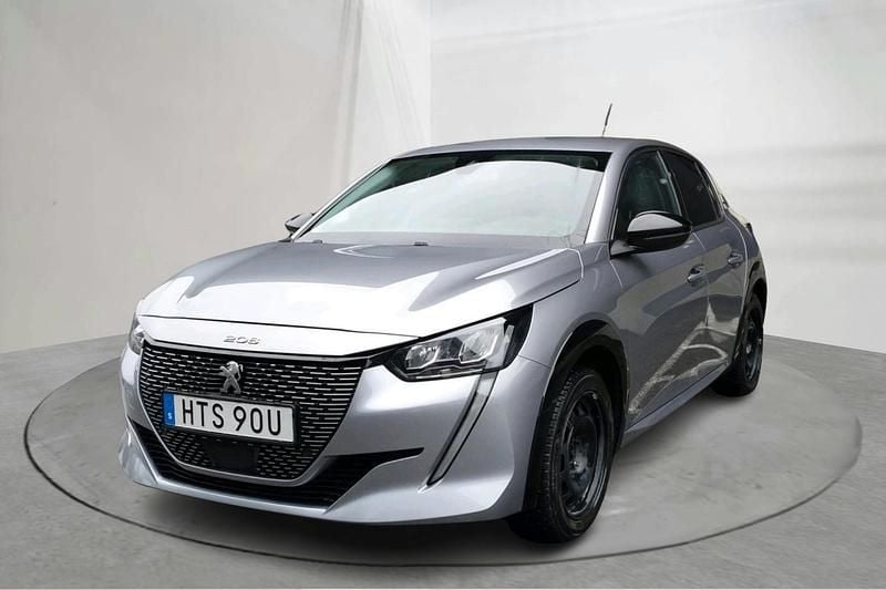 Grå Begagnad 2022 Peugeot e-208 Allure Halvkombi | 159 000 kr (Bra pris) - Bild 1/4