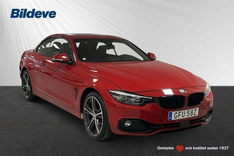 Begagnad BMW 430 Sport Line 256 HK (188 kW) 2020 Röd Sportkupé