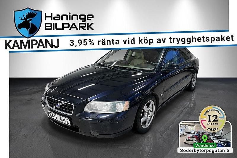 Blå Begagnad 2004 Volvo S60 Momentum Sedan | 29 995 kr (Bra pris) - Bild 1/2