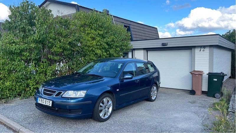 Blå Begagnad 2007 Saab 9-3 Linear Kombi | 40 000 kr (Marknadspris) - Bild 1/4