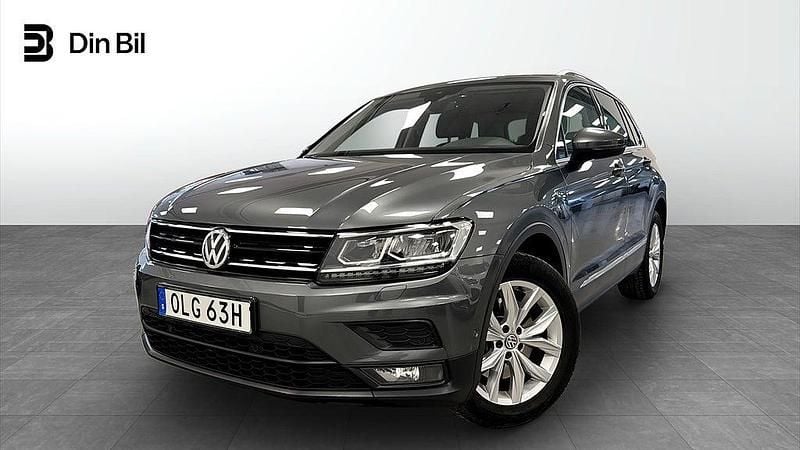 Begagnad VW Tiguan Executive 190 HK (139 kW) 2019 Mörkgrå SUV