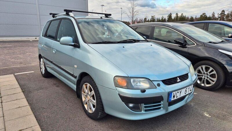 Silver Begagnad 2004 Mitsubishi Space Star Kombi | 19 900 kr (Marknadspris) - Bild 1/4