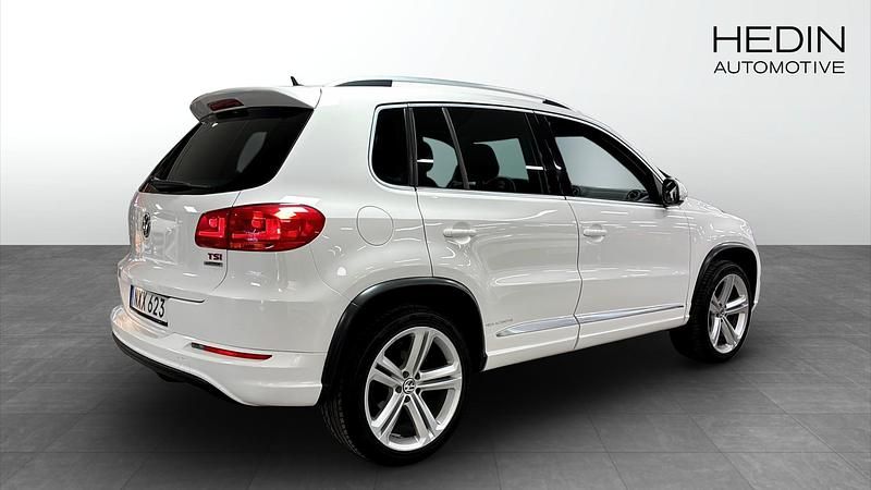 Begagnad VW Tiguan R-line 160 HK (117 kW) 2013 Vit SUV