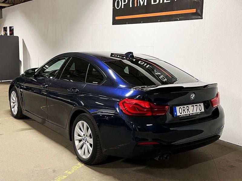 Begagnad BMW 420 Gran Coupé Sport Line 190 HK (139 kW) 2018 Blå Sportkupé