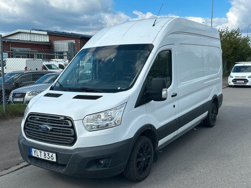 Vit Begagnad 2017 Ford Transit Van | 110 000 kr - Bild 1/4