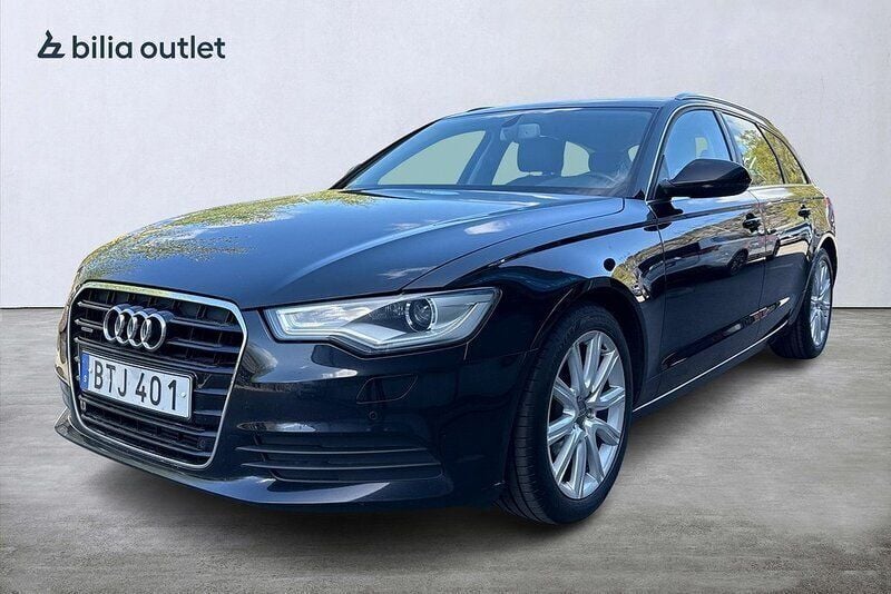 Svart Begagnad 2014 Audi A6 Proline Kombi | 154 900 kr (Marknadspris) - Bild 1/3