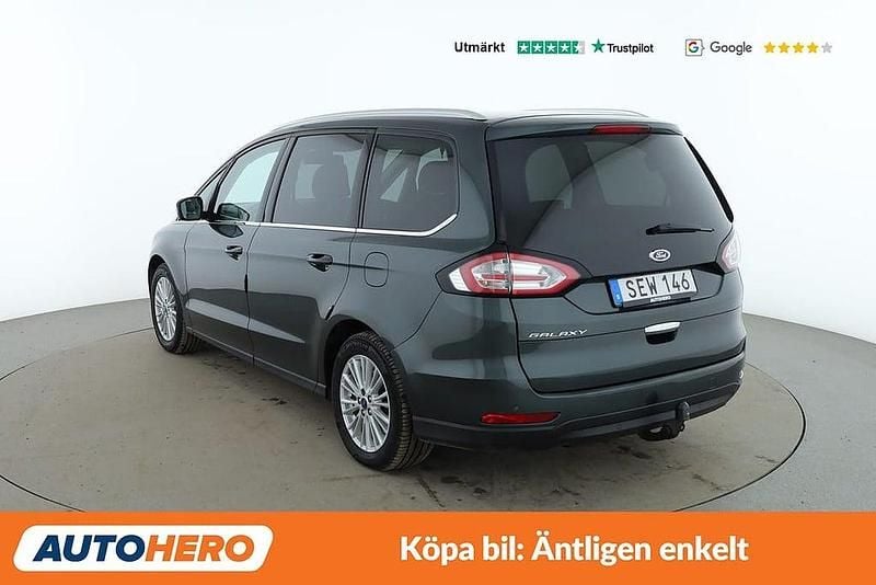 Begagnad Ford Galaxy Titanium 182 HK (133 kW) 2017 Grön Minibuss