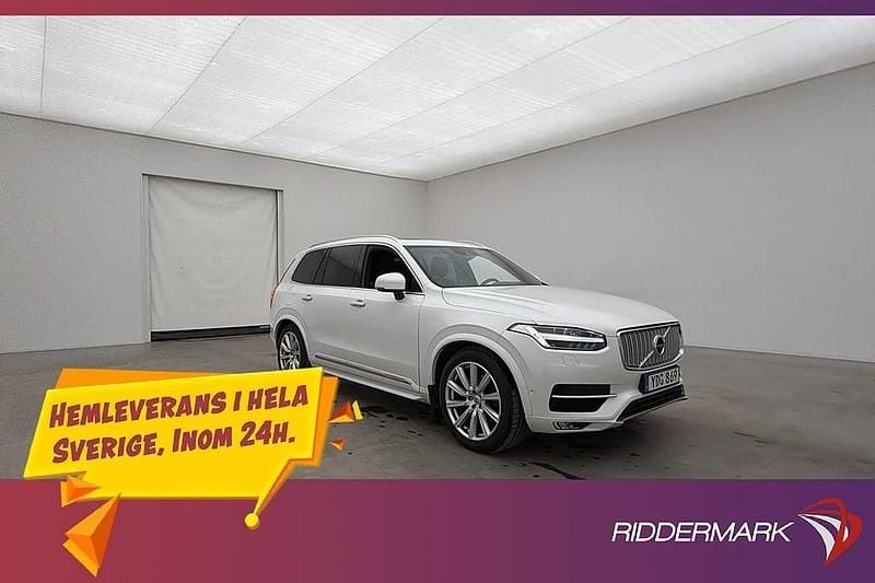 Vit Begagnad 2016 Volvo XC90 Inscription SUV | 379 800 kr (Marknadspris) - Bild 1/3