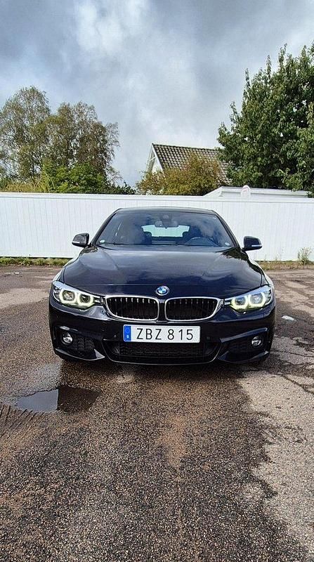 Svart Begagnad 2018 BMW 430 Gran Coupé M Sport Sportkupé | 260 000 kr (Bra pris) - Bild 1/4