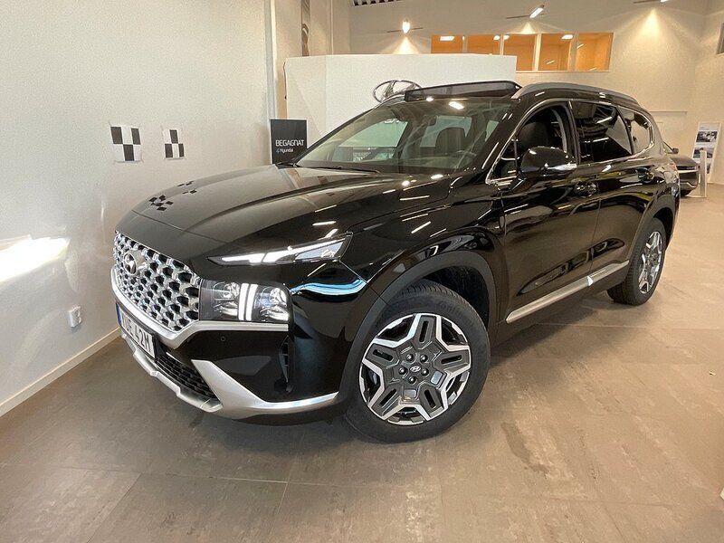 Svart Begagnad 2023 Hyundai Santa Fe Advanced SUV | 579 000 kr - Bild 1/4