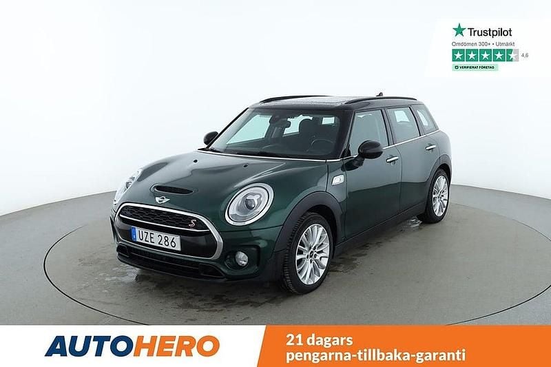 Grön Begagnad 2018 Mini Cooper S Clubman Salt Kombi | 177 000 kr (Marknadspris) - Bild 1/4
