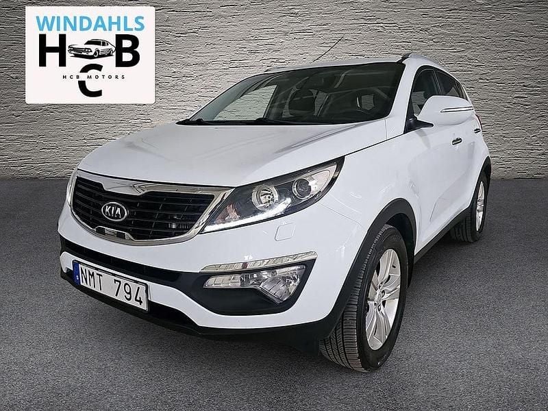 Vit Begagnad 2010 Kia Sportage EX SUV | 69 000 kr (Marknadspris) - Bild 1/4