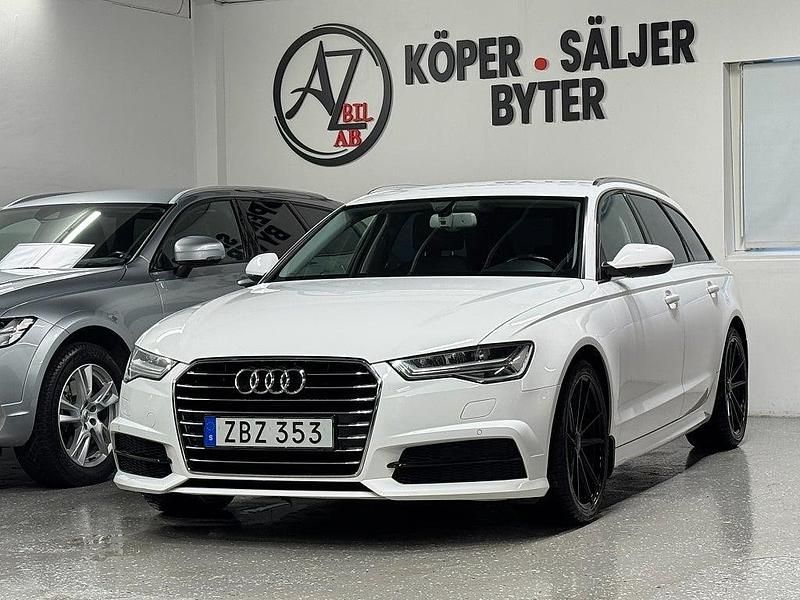 Vit Begagnad 2017 Audi A6 Kombi | 189 900 kr (Marknadspris) - Bild 1/4